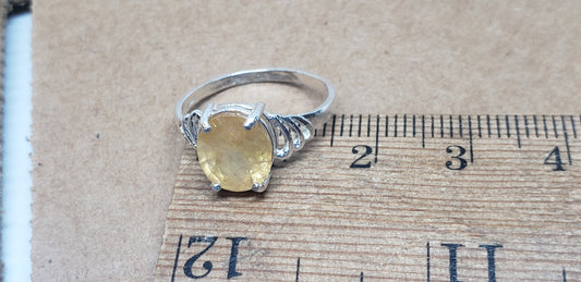 Songea Yellow Sapphire Ring