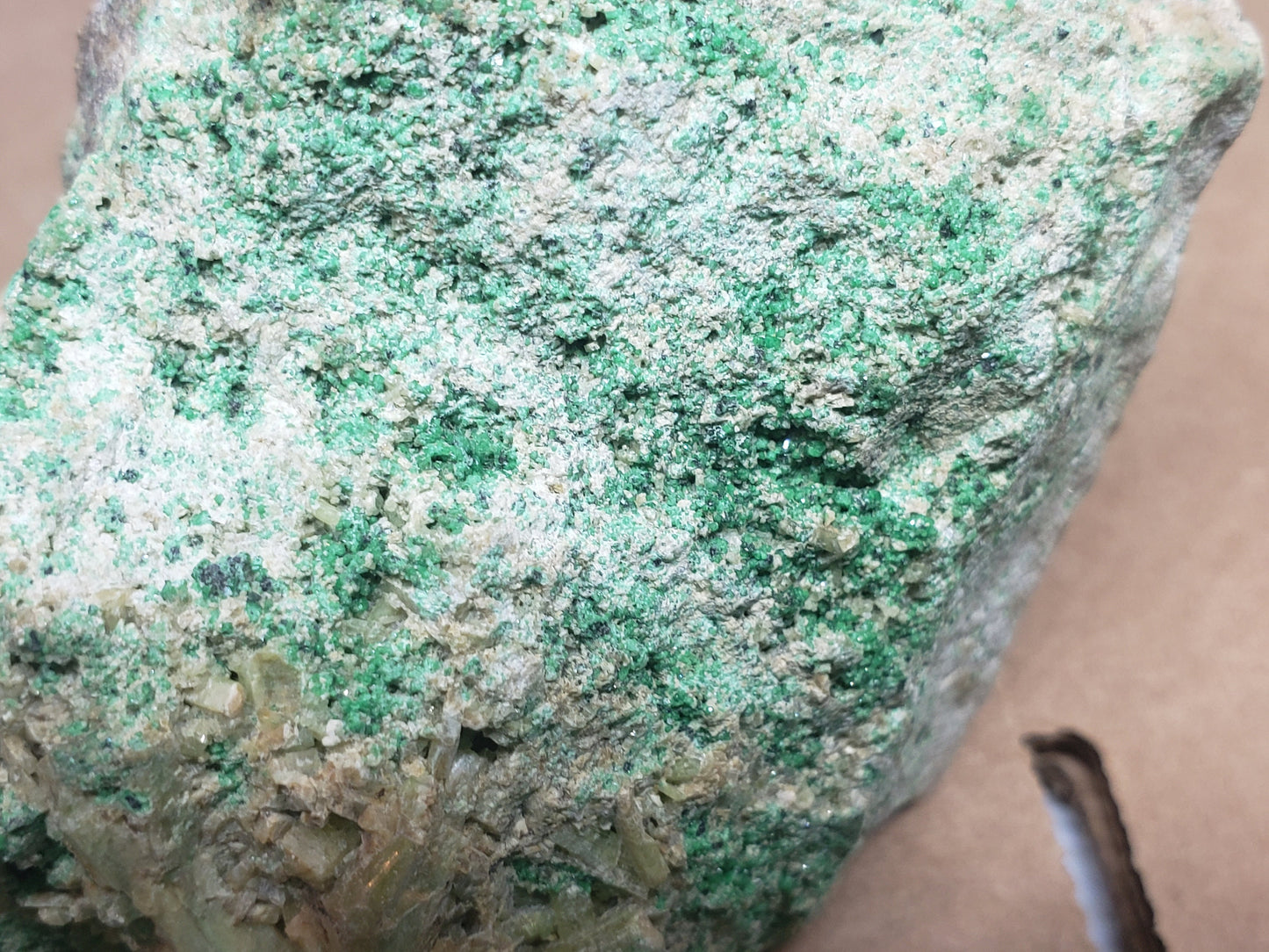 Green Grossularite specimen