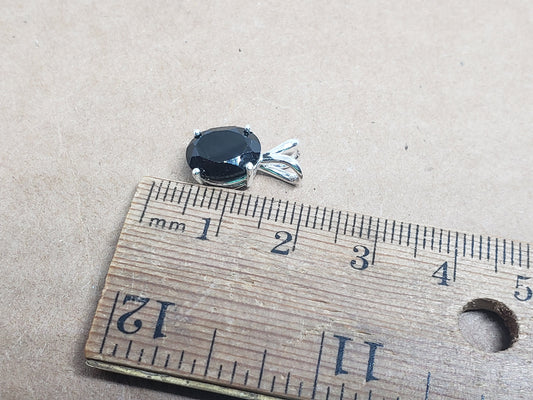 Black Spinel Pendant