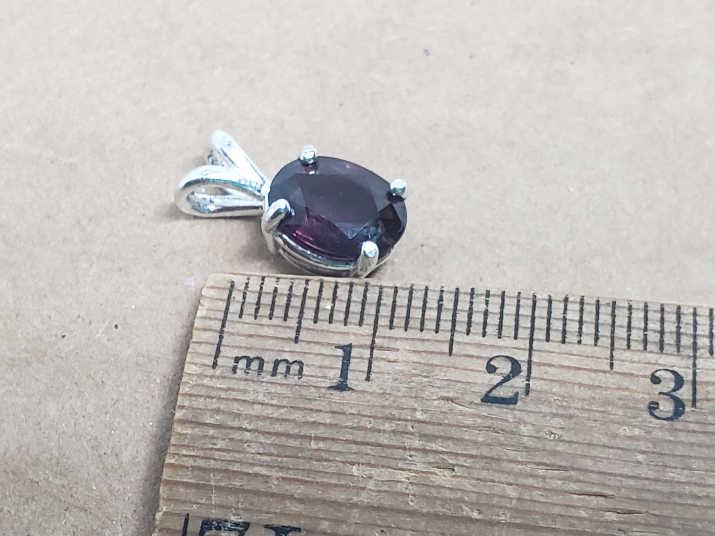 Purple Spinel Pendant