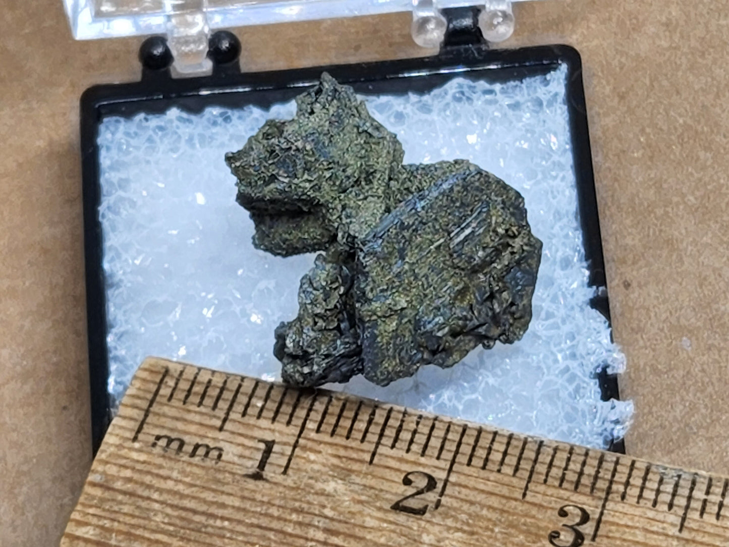 Polybasite in pyrite specimen