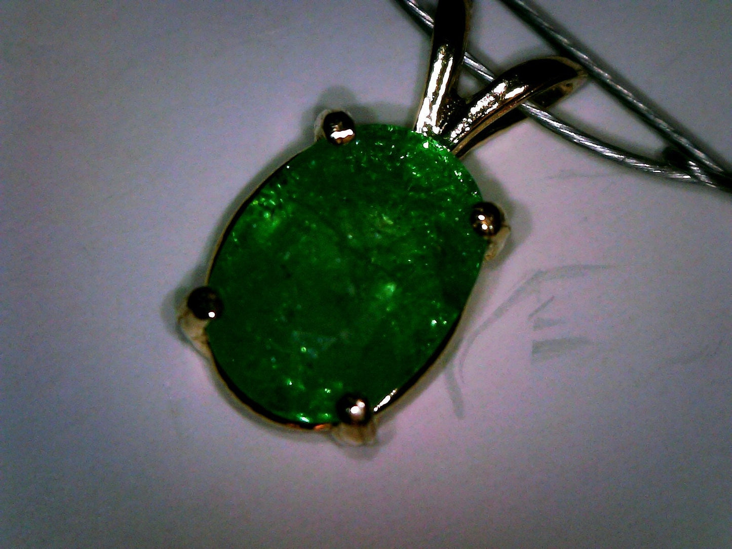 Tsavorite Pendant