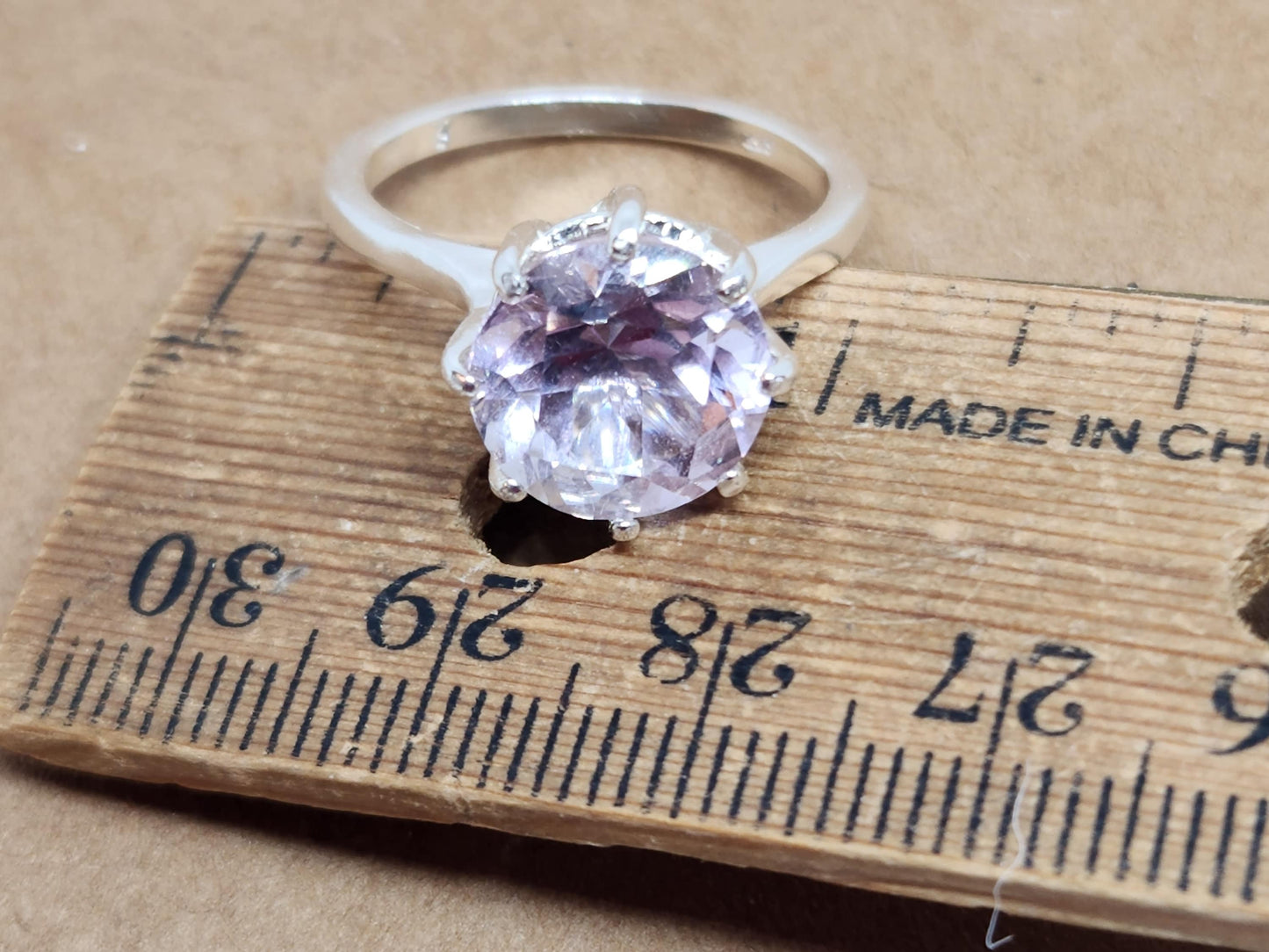 Amethyst Smoky Ring