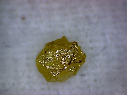 Twinned Yellow Diamond specimen