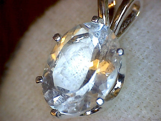 Blue Topaz Pendant