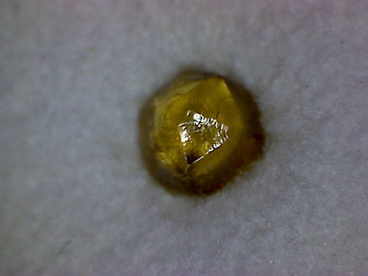 Yellow-Green Diamond Crystal