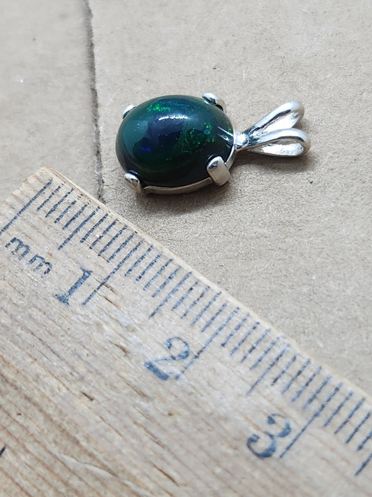 Opal Oval Pendant