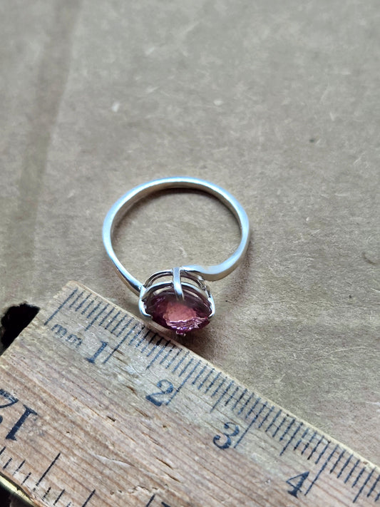 Pink Tourmaline Ring