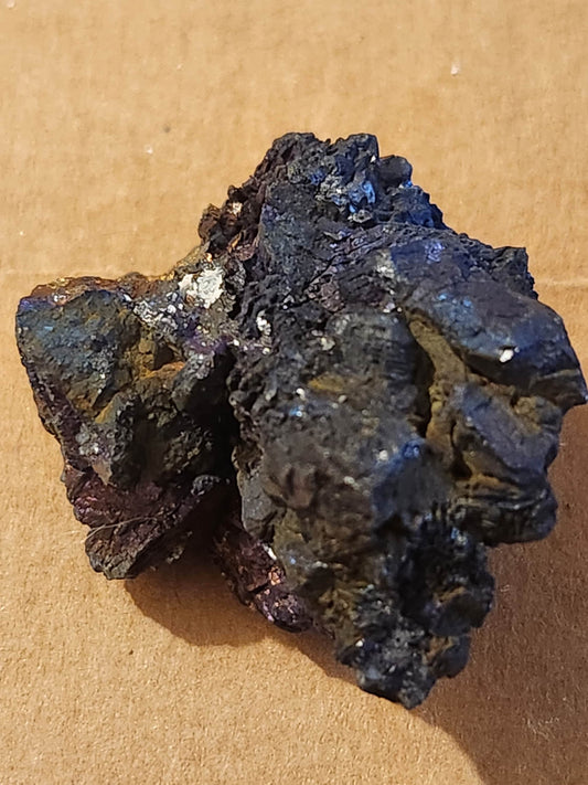 Iridescent Chalcocite specimen