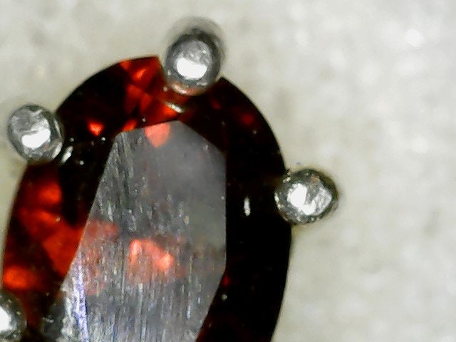 Rhodolite Garnet Pendant