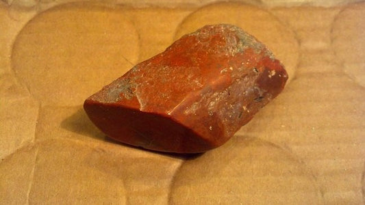 Polished Red Agate Limbcast specimen