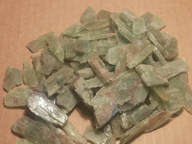 Green Kyanite Crystal