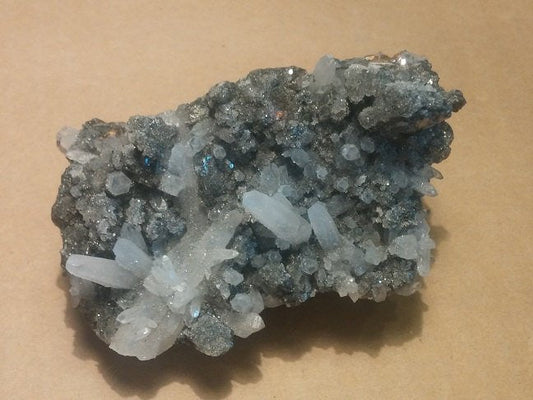 Bournonite on Quartz specimen