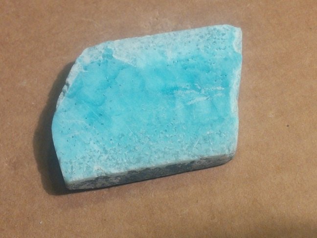 Larimar Specimen Slabbed