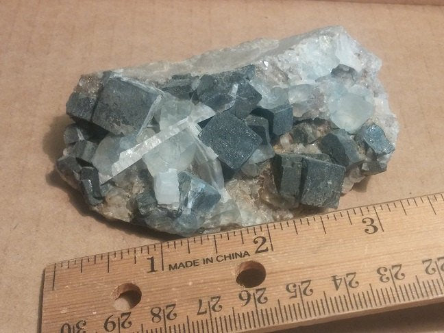 Fluorite and Galena specimen