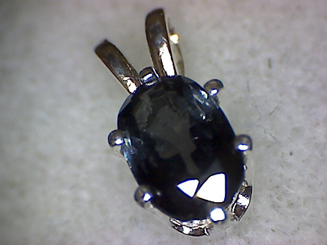 Blue Spinel Pendant