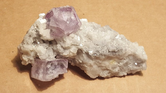 Purple Phantom Fluorite specimen